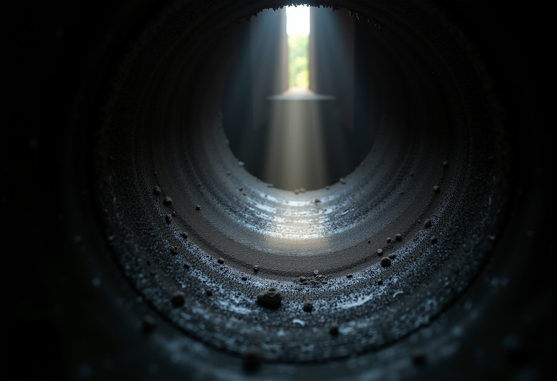 Glazed creosote in the throat